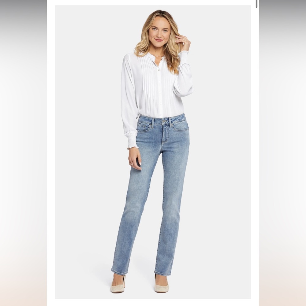 NWT NYDJ Marilyn straight jeans